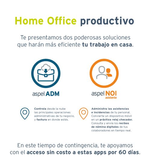 Home Office productivo con ASPEL