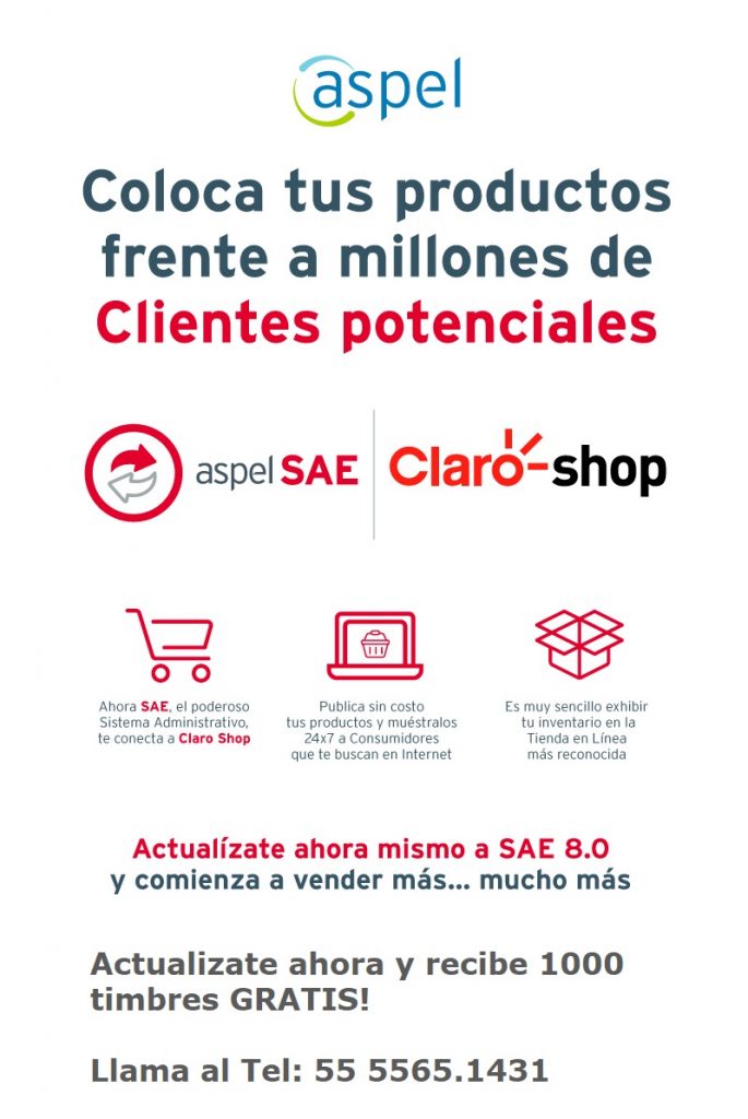 SAE y Claro Shop
